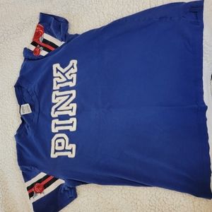 Victoria Secret Pink Embroidered T-shirt